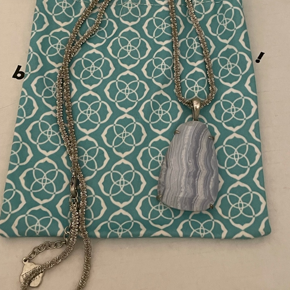 Kendra Scott Blue Lace Agate Sandra
